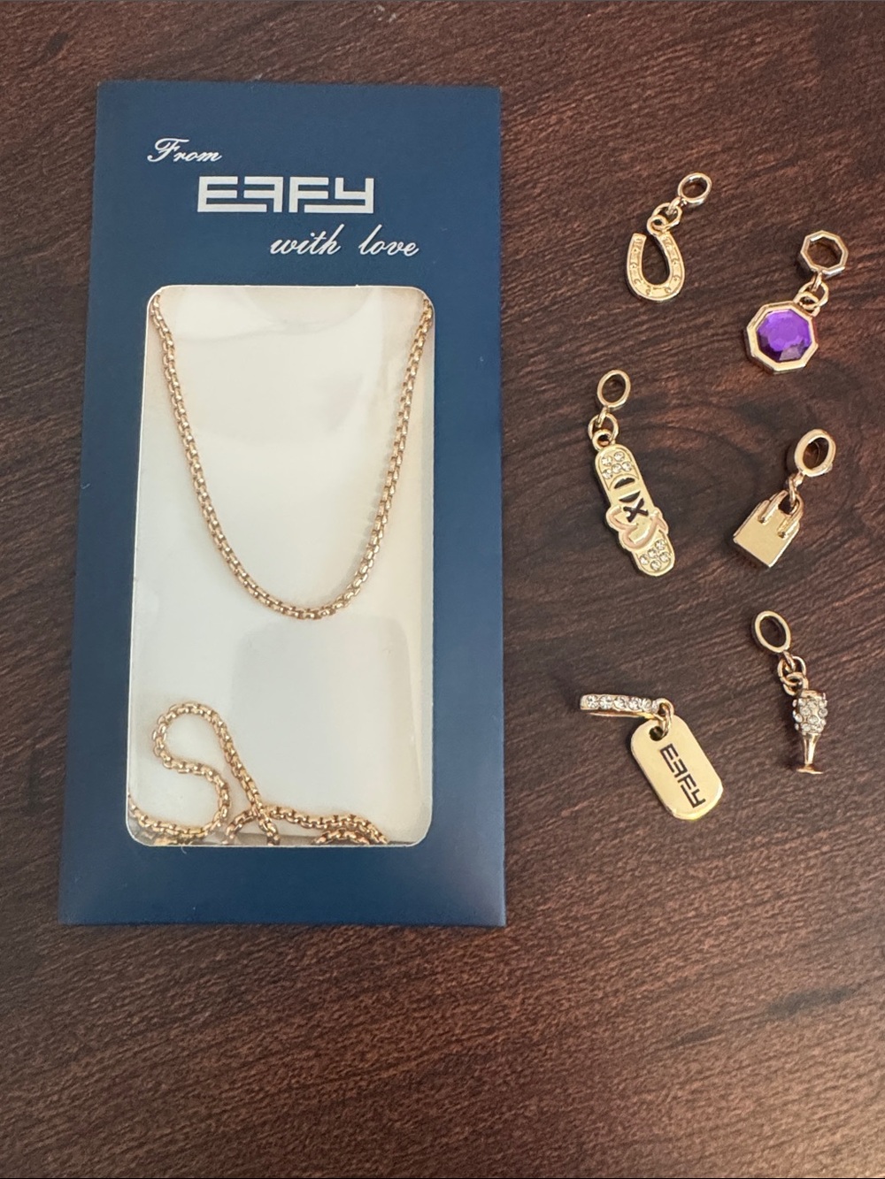 EFFY Necklace and Charms Set